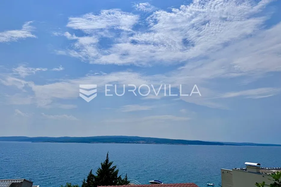 crikvenica, ekskluzivan trosoban stan 102,61 m², samo 50 m do mora, pogled na more - slika 27