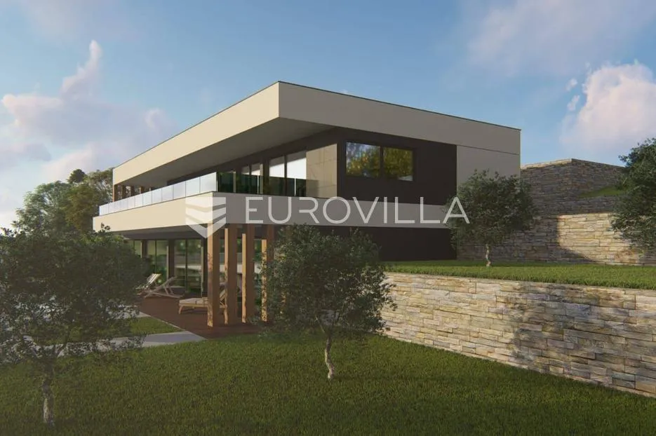 istra, svetvinčenat, prostrano građevinsko zemljište s projektom - slika 6