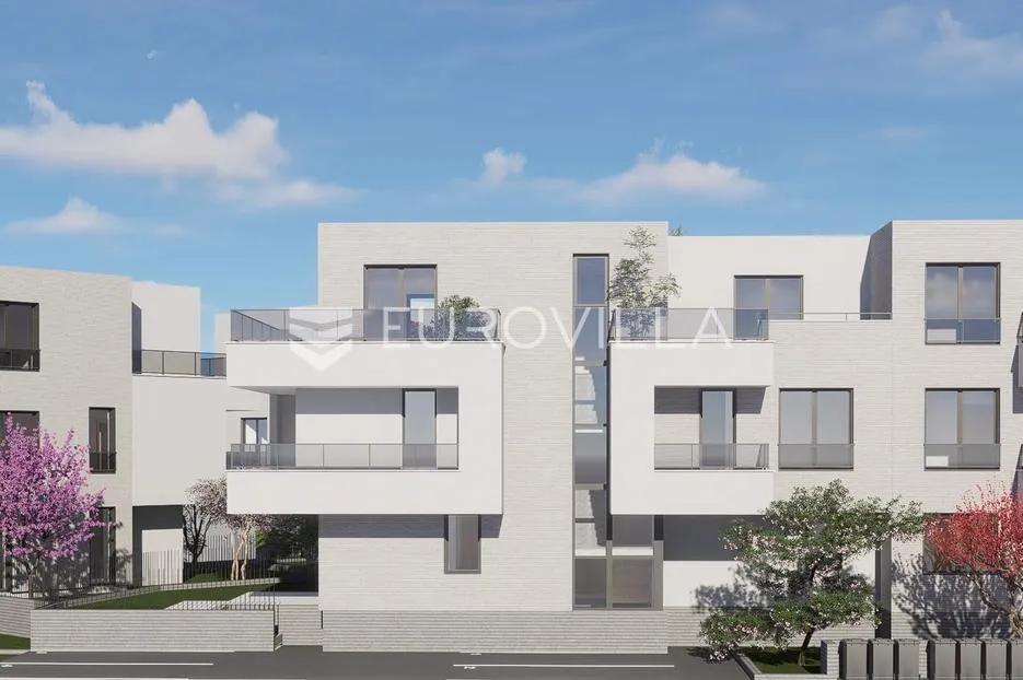 zagreb, jarun, novogradnja, četverosoban stan s vrtom 136,28 m² - slika 3