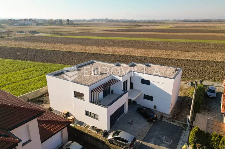 zagreb, odra, novogradnja, luksuzna moderna villa s bazenom - slika 21