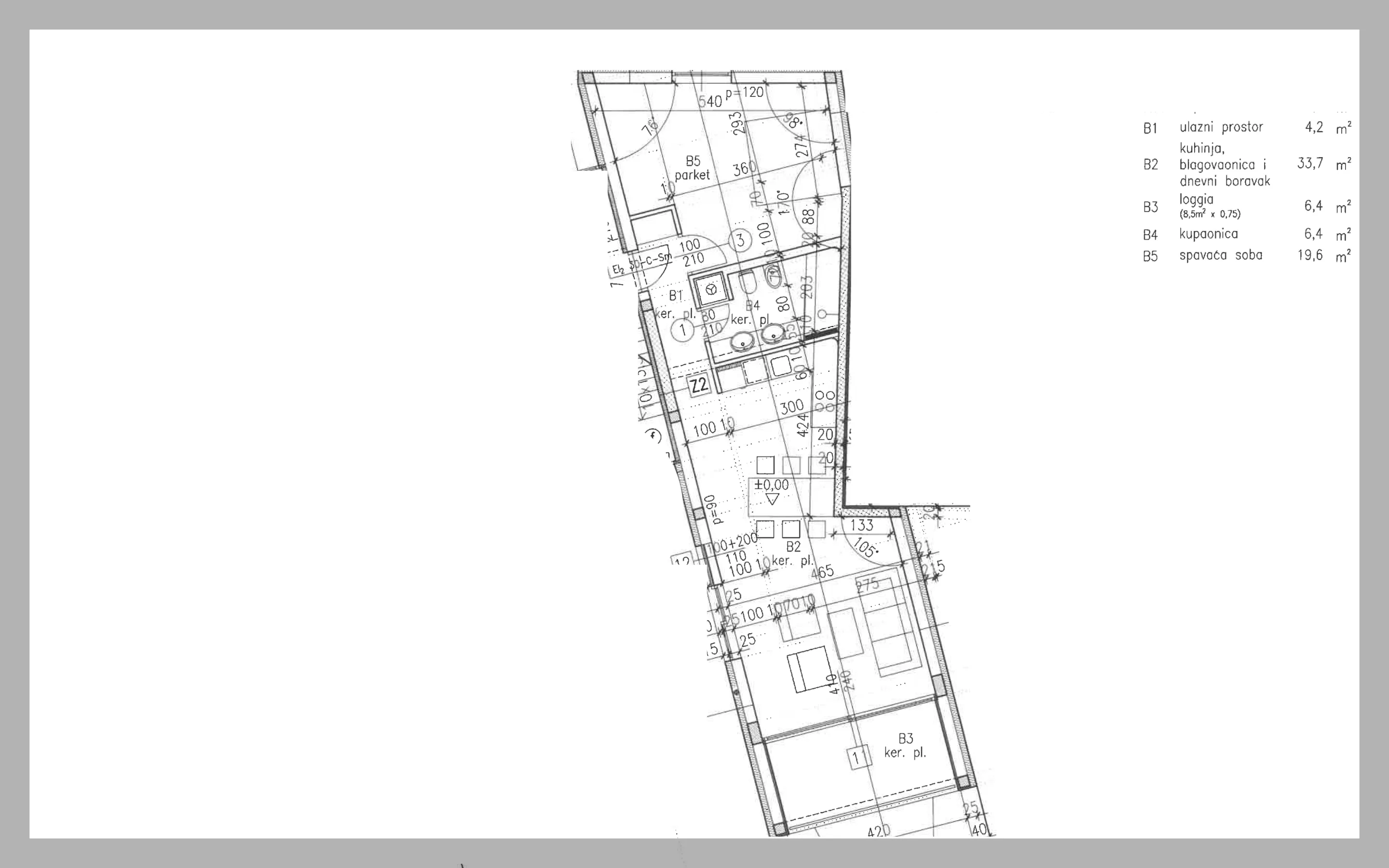 istra, rovinj, jednosoban stan u prizemlju zgrade 70,3 m² - slika 7