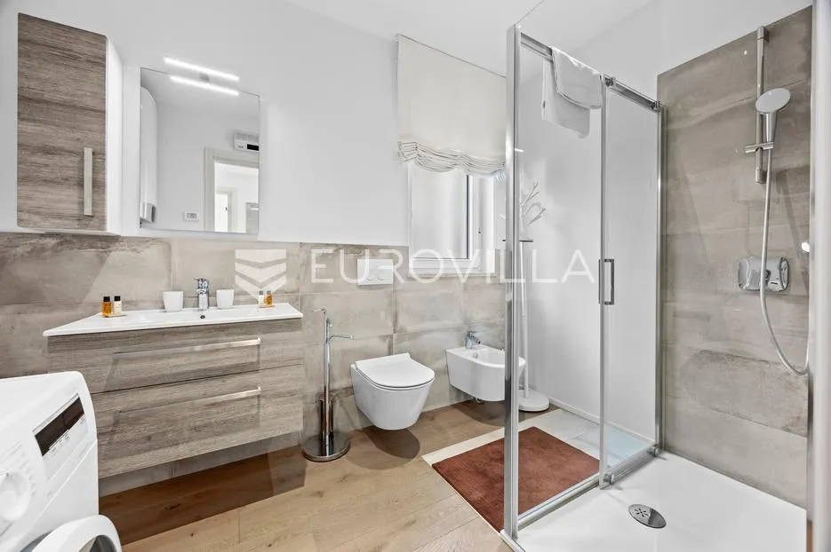 istra, volme, ekskluzivna vila s pogledom na more, 126,54 m², zajednički bazen - slika 16