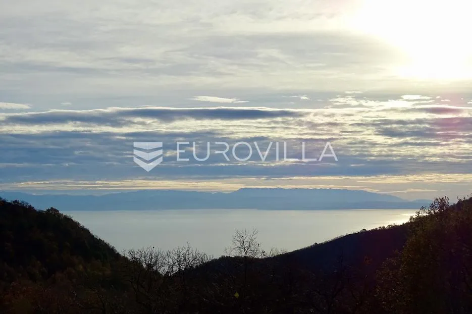 lovranska draga, građevinski teren s fantastičnim pogledom - slika 2