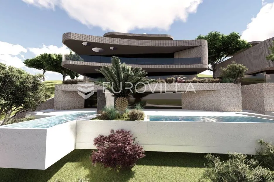 opatija, centar, građevinsko zemljište s gotovim projektom za 3 zgrade - slika 2