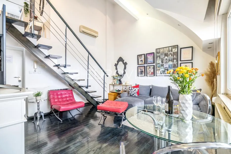 zagreb, maksimir, elegantan dvoetažan loft stan 35 m² - slika 3
