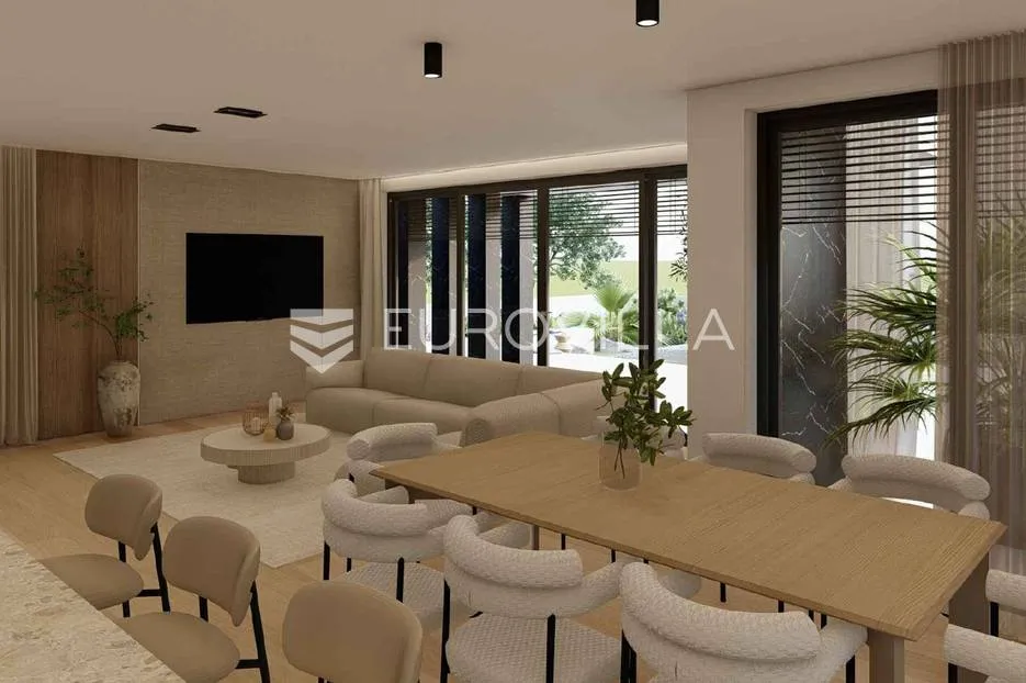zadar, sukošan, moderna villa s bazenom i pogledom na more - slika 16