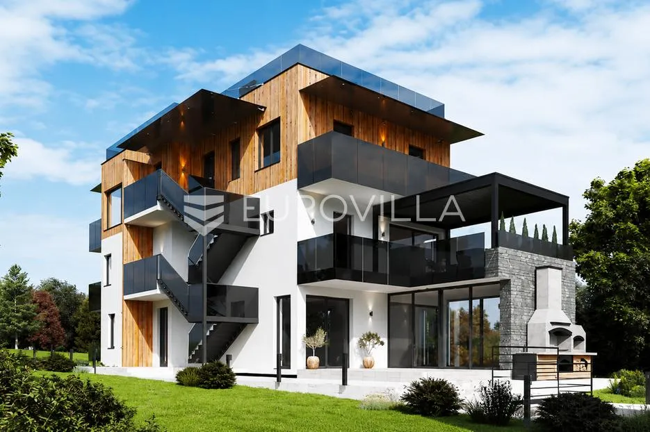 zagreb, gračani, novogradnja luksuzan trosoban penthouse 137,46 m² s krovnom terasom - slika 2