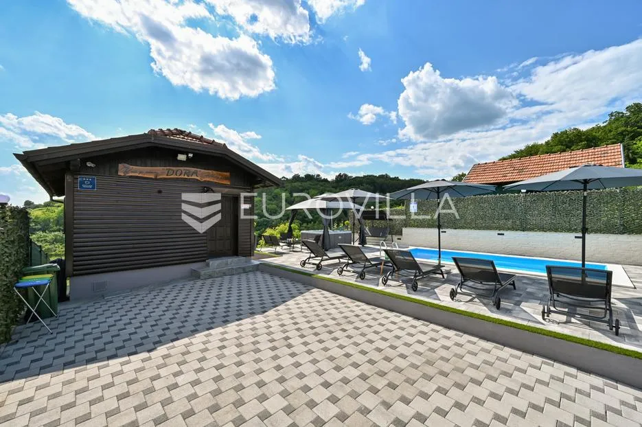 veliko trgovišće, prekrasna kuća za odmor 100 m2 s bazenom - slika 6