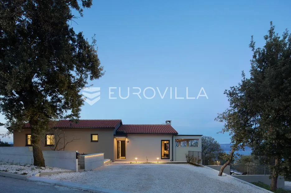labin, gondolići - vila sa prekrasnim pogledom na more i otok cres - slika 22