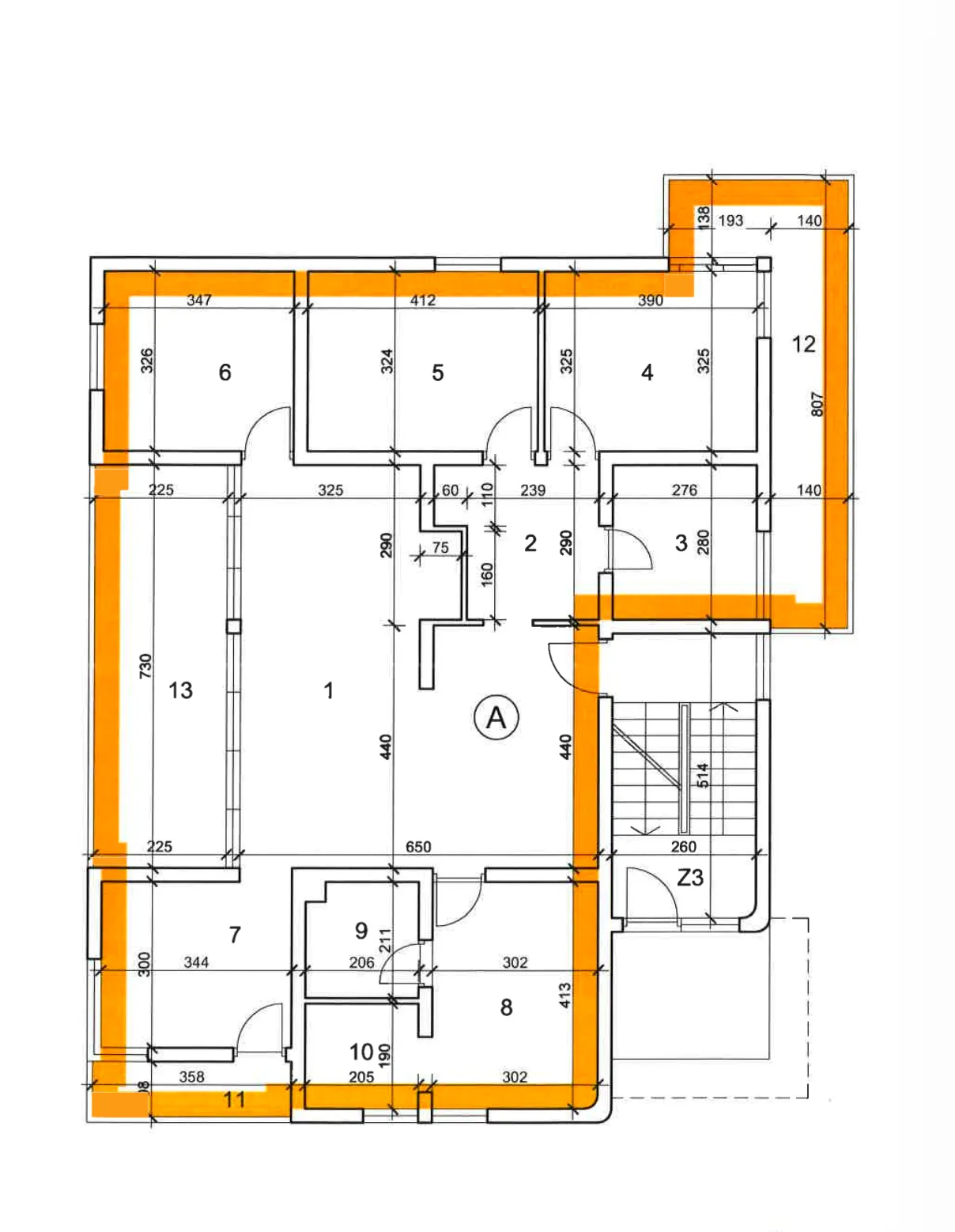 zagreb, gračani, atraktivan i prostran peterosoban stan s vrtom i dvije garaže, 257 m² - slika 16