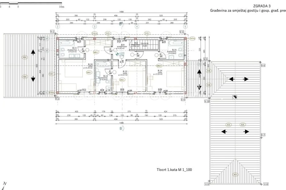 istra, kranjčići, građevinsko zemljište 10353m2 s projektom za gospodarsku građevinu - slika 7