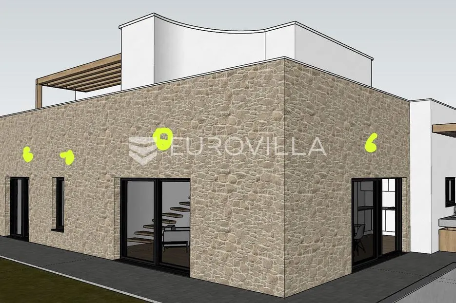 vodice, novogradnja, kuća s bazenom, 176,40 m² - slika 7