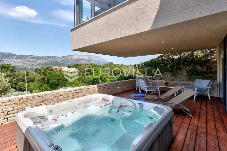 korčula, luksuzne moderne ville blizanke s pogledom na more, jedinstvena ponuda - slika 34