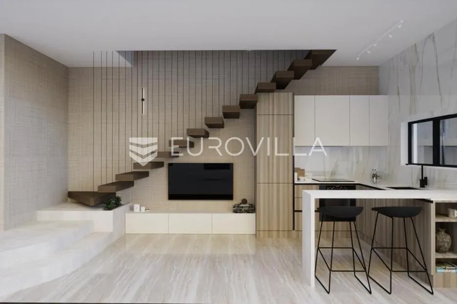 vodice, novogradnja, luksuzna kuća 103,76 m² u nizu s bazenom s2 - slika 12