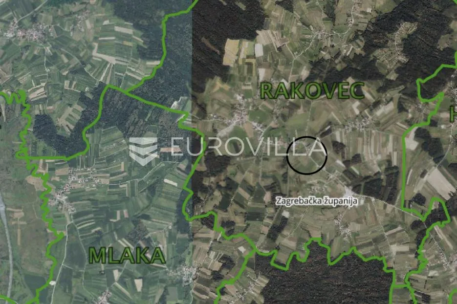 Rakovec, Brezani, građevinsko zemljište, 4985 m²