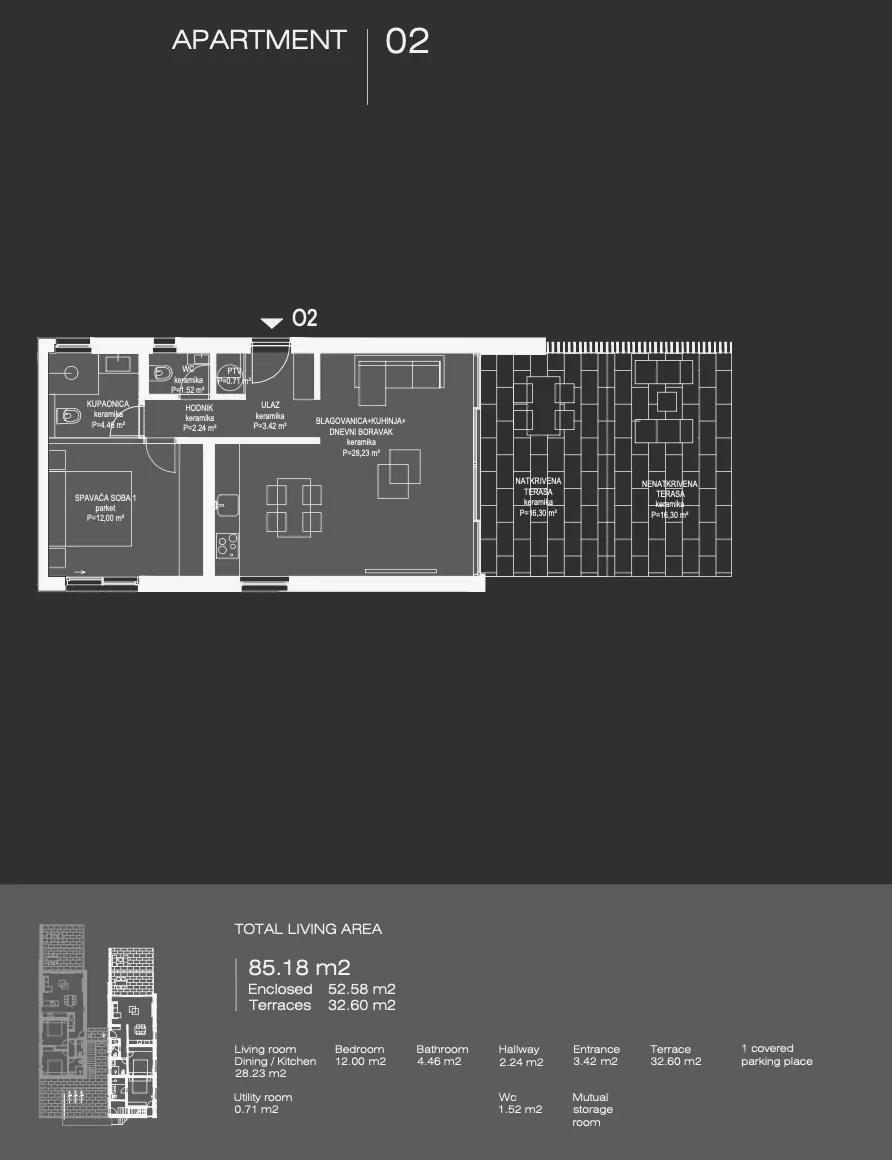 ugljan, ugljan luksuzni jednosobni apartman s vrtom, prvi red do mora 85.18 m² - slika 13