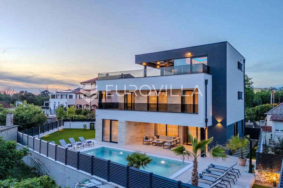 zadar, privlaka, ekskluzivna moderna vila s bazenom i wellness zonom - slika 6