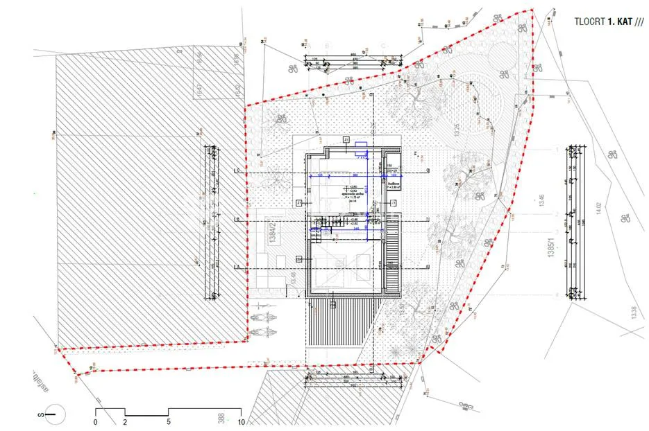 hvar, vrboska, građevinsko zemljište s projektom - slika 6