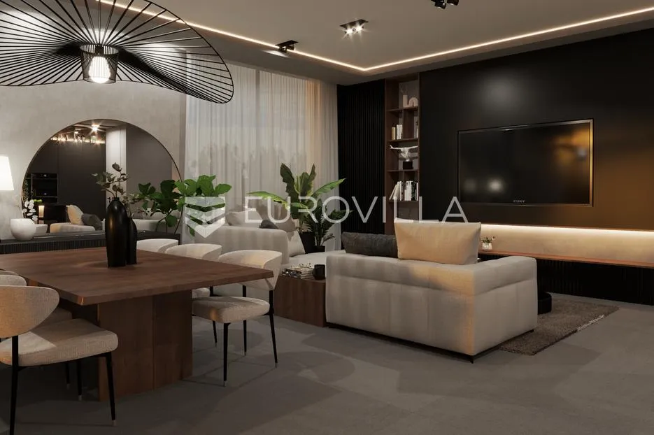 Opatija, višesoban stan 3 garažna parkirna mjesta, neto korisne površine od 201 m², NOVOGRADNJA