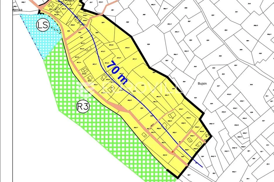 zadar, silba, građevinsko zemljište 70 m od mora, 3.578 m² - slika 5
