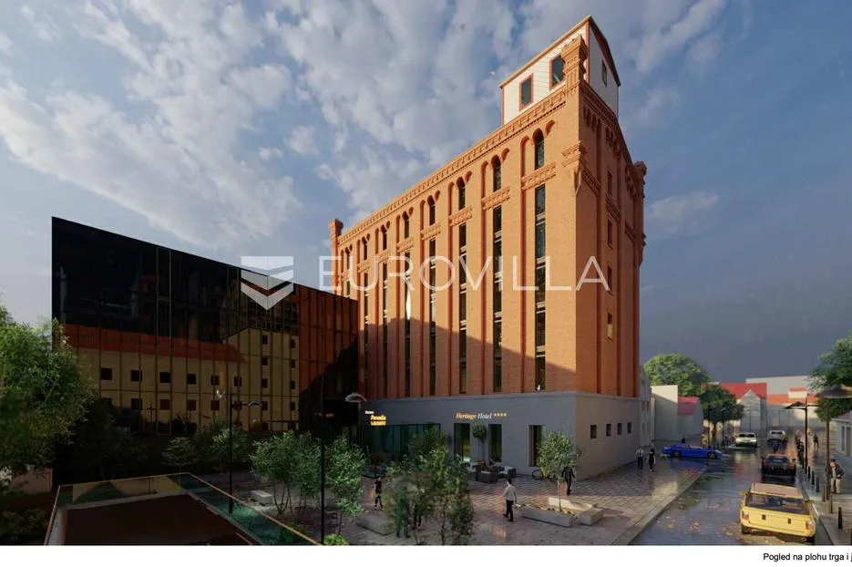 osijek, centar, jedinstvena prilika, objekt prilagođen za rekonstrukciju hotel - slika 1