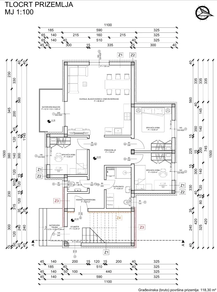 stupnik moderan četverosoban stan 82 m² novogradnja - slika 8