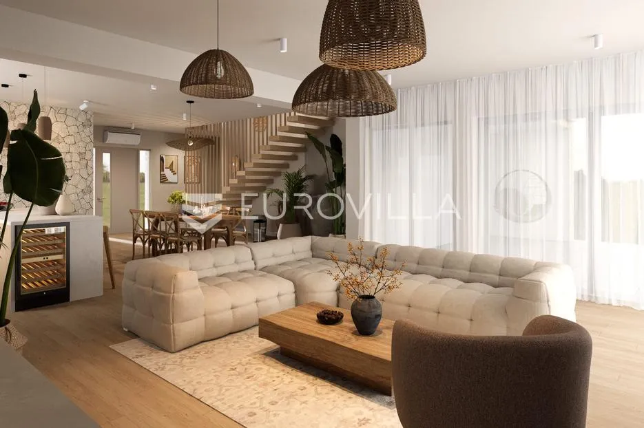 zadar, crno, impresivna dizajnerska vila s bazenom - slika 33