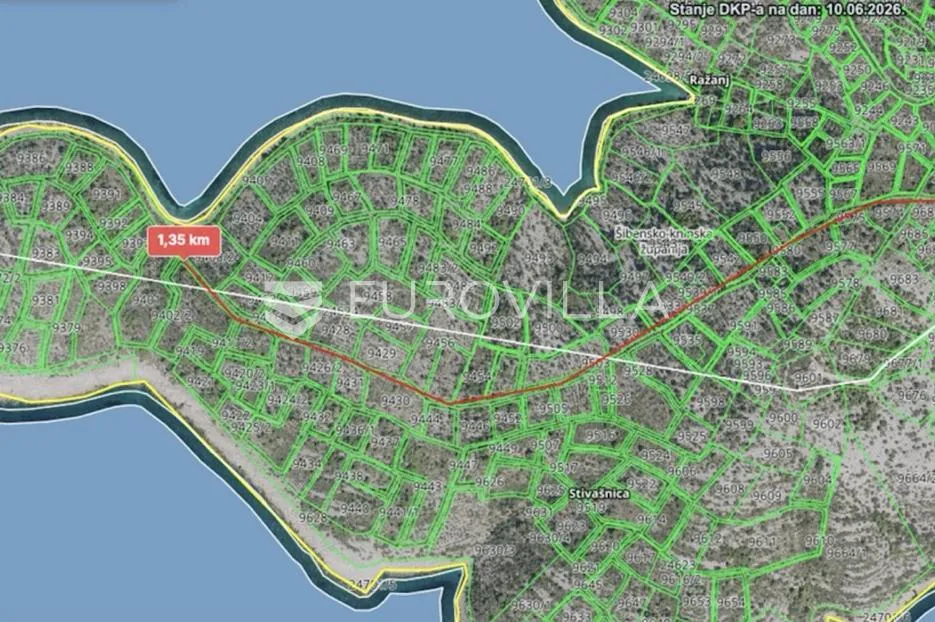 sevid, ražanj, zemljište 7.910 m² na jedinstvenoj pozicija prvi red do mora - slika 3
