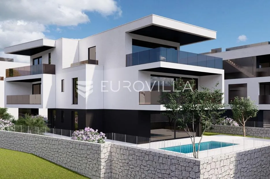 krk, njivice, građevinsko zemljište 1.698 m² za 3 zgrade, 12 apartmana - slika 4