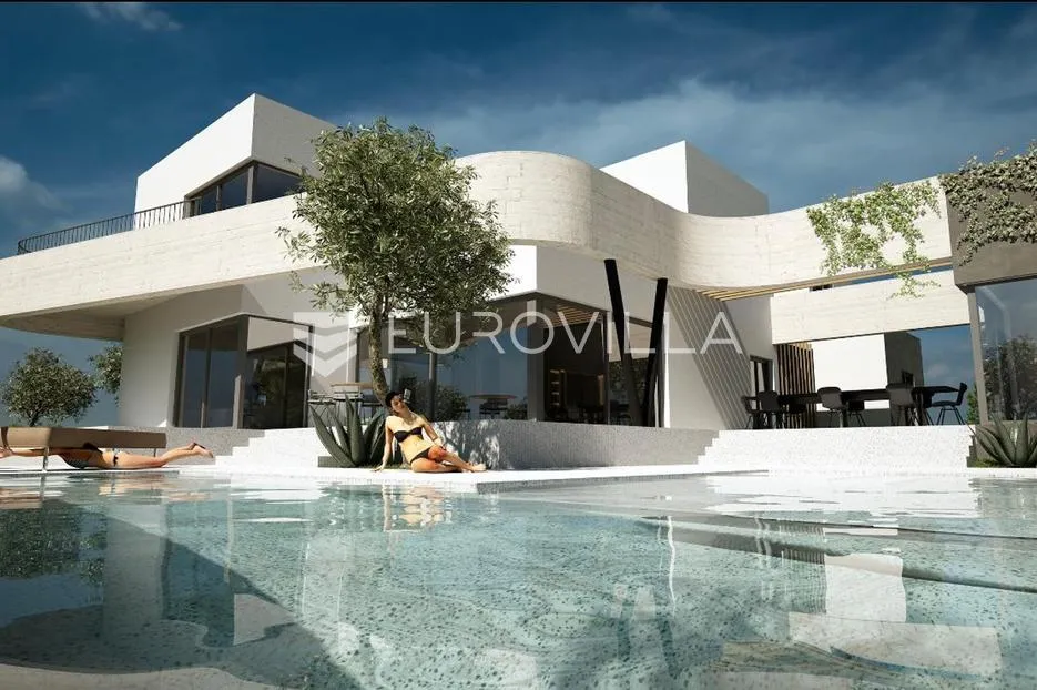 Vodice, prekrasna i prostrana vila s bazenom, 730,25 m²