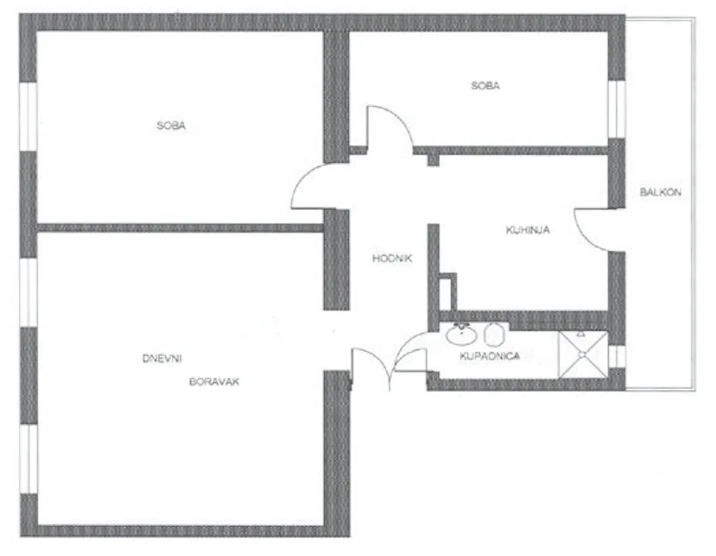 zagreb, sveti duh, odlično uređen trosoban stan na 1. katu, 70 m² - slika 15