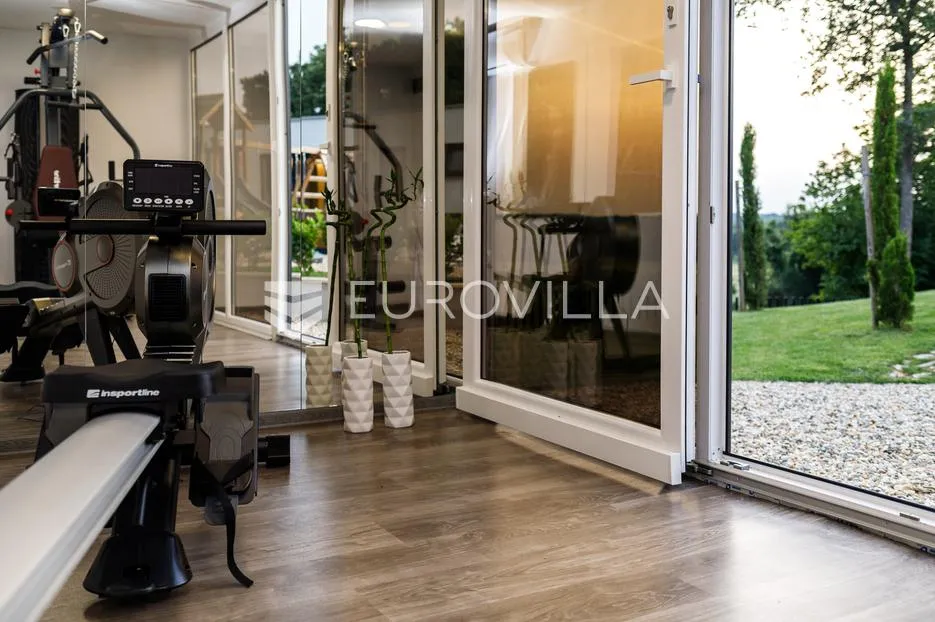 labin, santalezi, luksuzna vila s wellnessom, grijanim bazenom, teretanom, mirna lokacija - slika 71