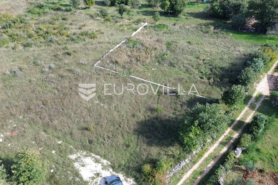 istra, krnica, izuzetan građevinski teren s pogledom na more, pravomoćna građevinska dozvola - slika 11