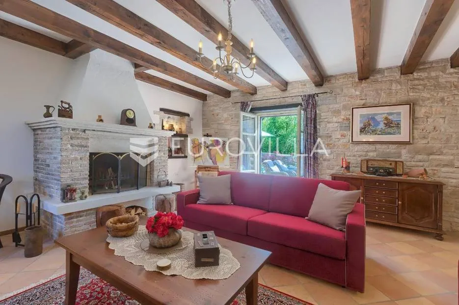 istra, tinjan, elegantna kamena vila s bazenom, iznimne kvalitete gradnje - slika 33