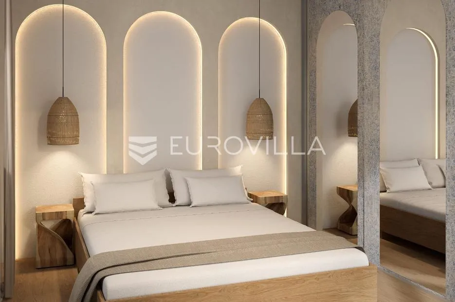 zadar, crno, impresivna dizajnerska vila s bazenom - slika 30