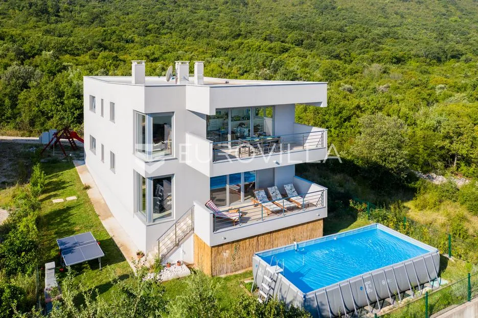 raša, drenje, kuća s predivnim pogledom na more - slika 26