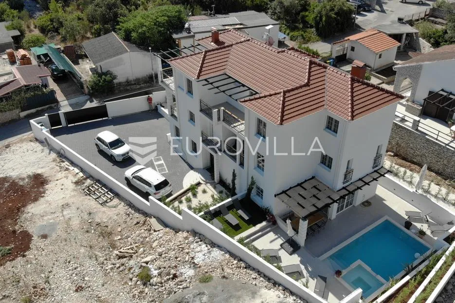 rogoznica, ražanj, novogradnja, prekrasna kuća s bazenom i pogledom na more, 433,44 m² - slika 53