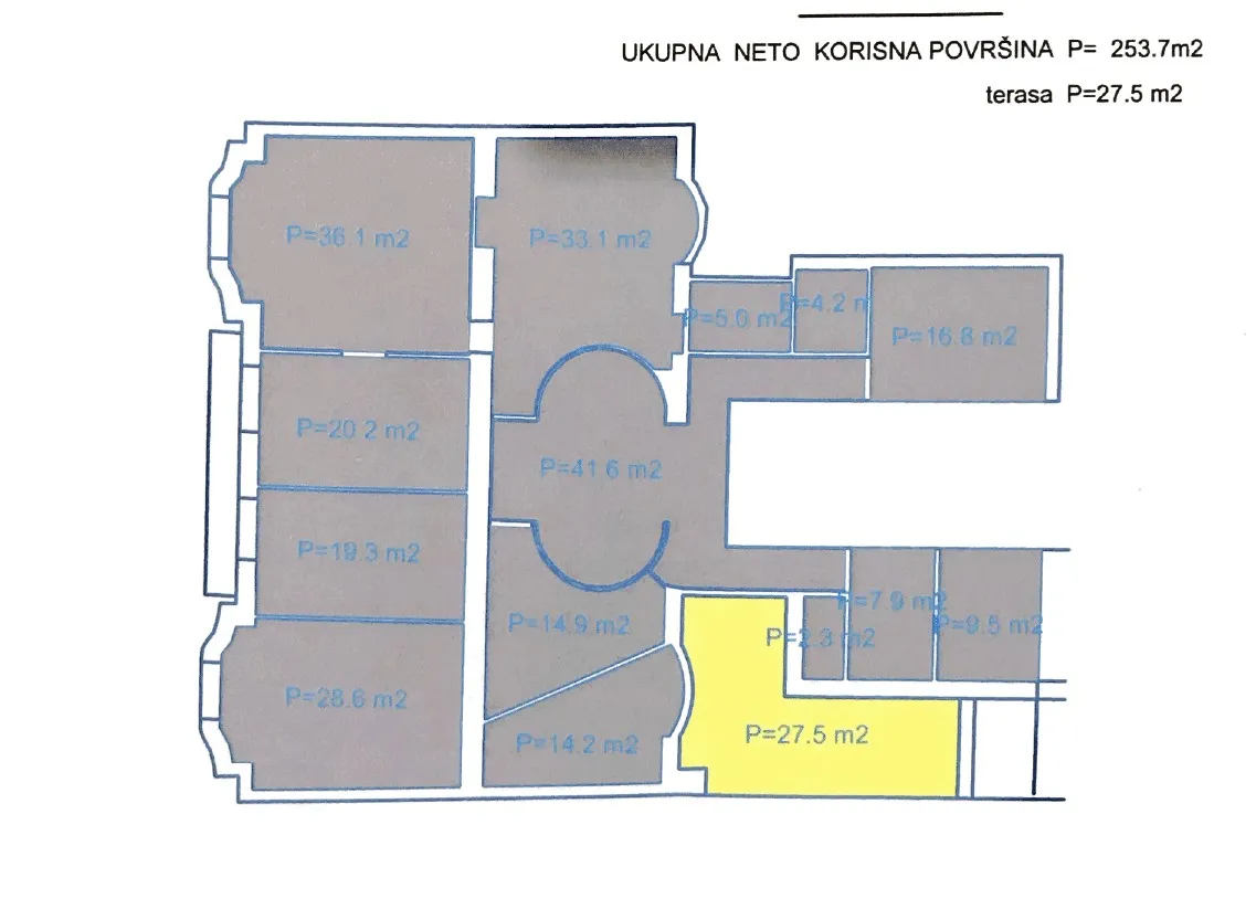 ilica, strogi centar, pješačka zona, poslovni prostor na 1. katu 254 m2 - slika 10