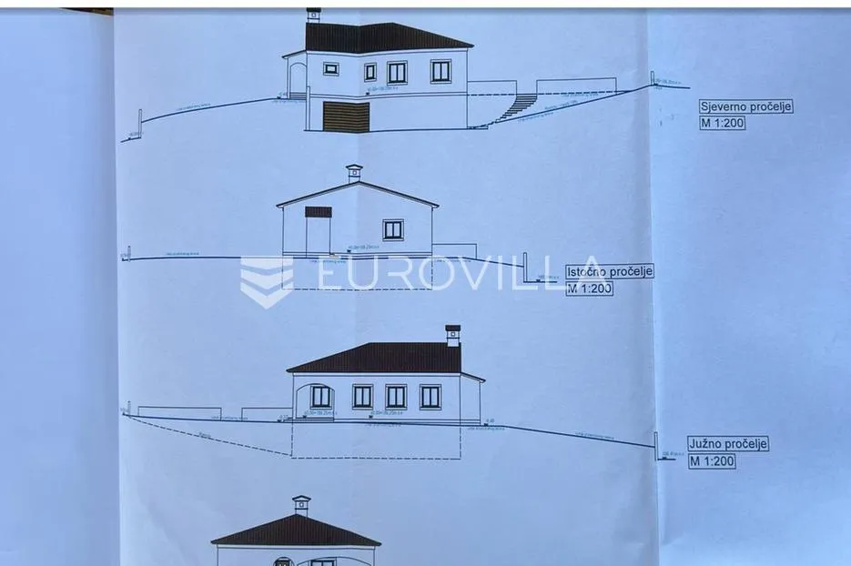 vodnjan, građevinska parcela 1230 m2 s pravomoćnom građevinskom dozvolom - slika 6