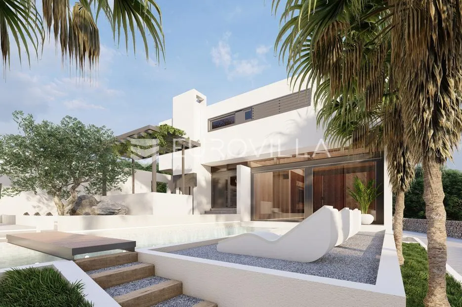 rogoznica, vila s bazenom i pogledom na more, 243,55 m² - slika 17