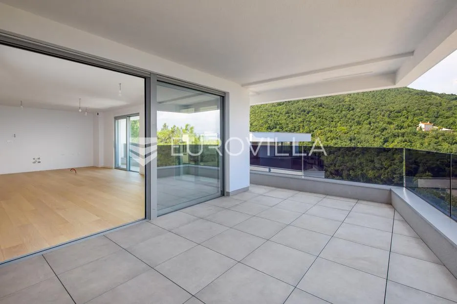 opatija, centar, prekrasan trosoban u novogradnji s pogledom na more nkp 110.54 m2 - slika 8