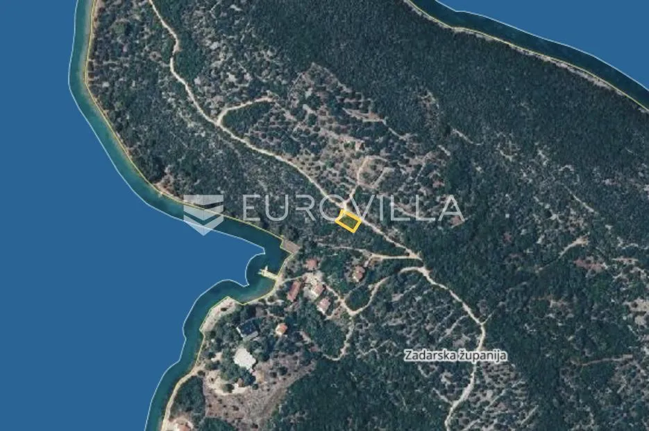 Zadar, Dugi otok, šire područje Luke, građevinsko zemljište unutar naselja, 353 m² - Luka, Sali