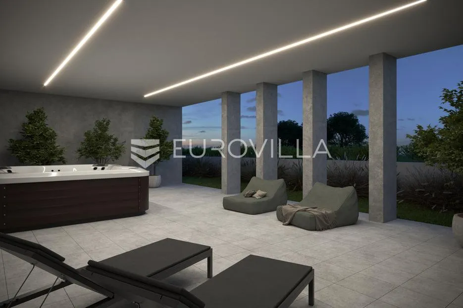 istra, svetvinčenat - građevinsko zemljište 688 m2,pravomoćna dozvola i infrastruktura -top lokacija - slika 6