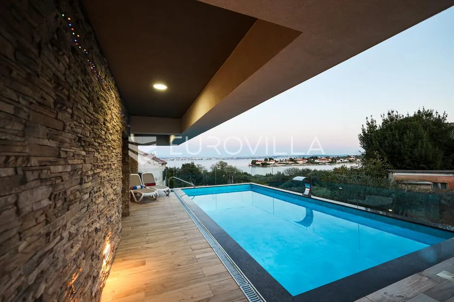 zadar, lukoran, luksuzna vila s pogledom na more - slika 72