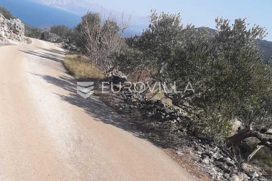 hvar, zastražišće, poljoprivredno zemljište, s pogledom na more - slika 6