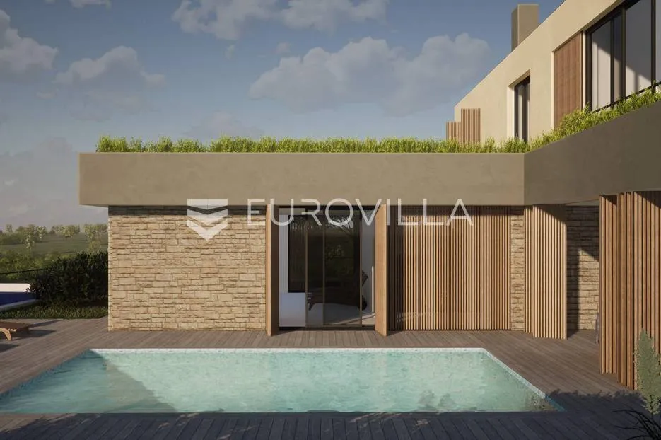 istra, gračišće, novogradnja, ekskluzivna vila nkp 390 m2 s 2 bazena - slika 11