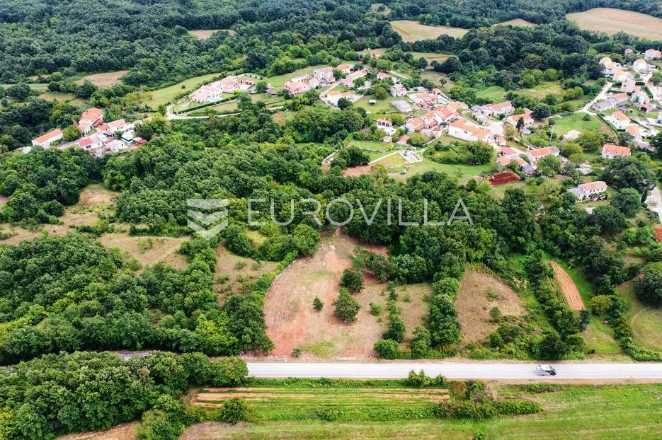 barban, rojnići, prekrasno pravokutno građevinsko zemljište 910 m² - slika 2