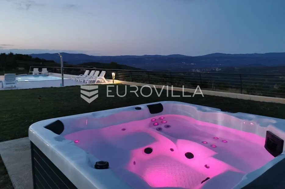 istra, vrh, villa s predivnim panoramskim pogledom - slika 29