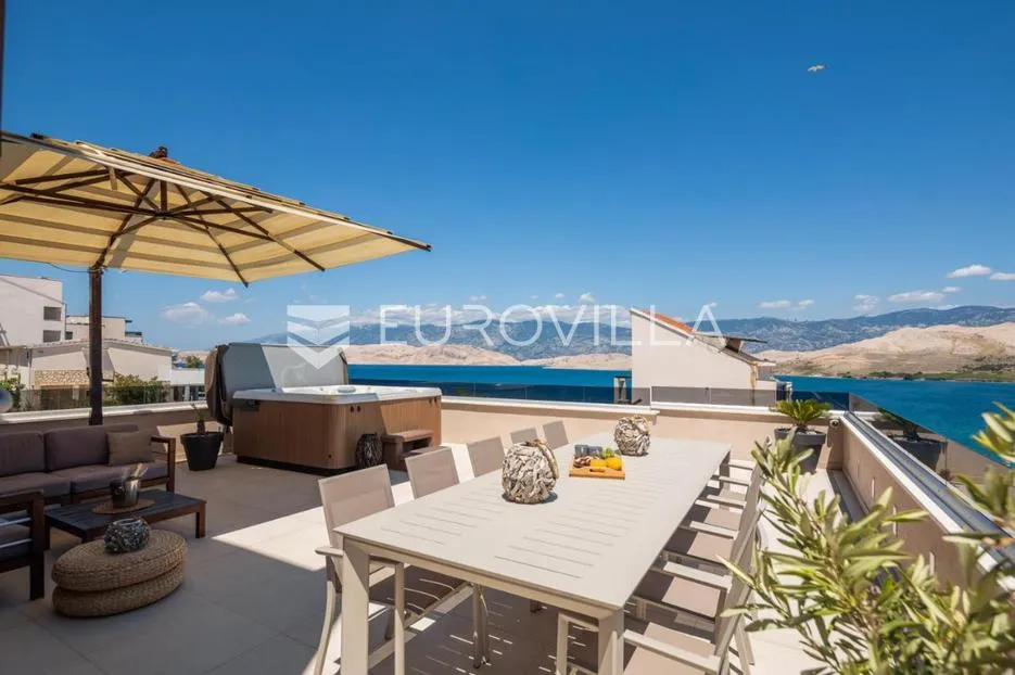 pag prekrasna villa sa pogledom na more 350 m² na 200 metara od mora - slika 10