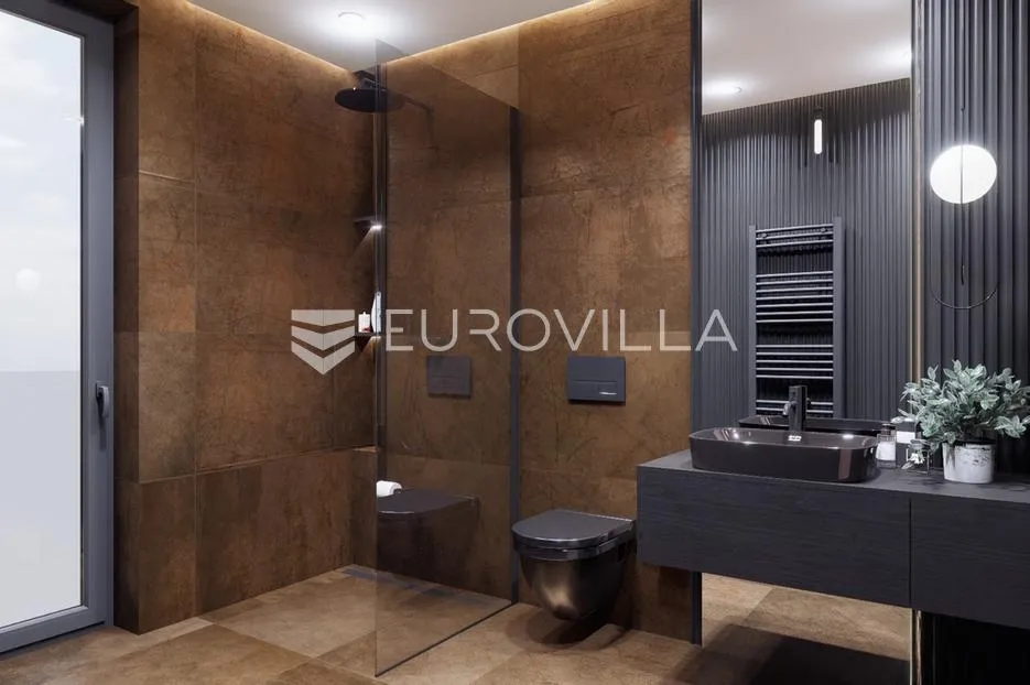 vodice, građevinsko zemljište 468 m², s projektom i dozvolm za vilu - slika 23
